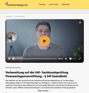 Komplett-Prüfungspaket § 34f GewO Finanzanlagenvermittler*in (Schriftlich & Mündlich) - sachkundegurus.de